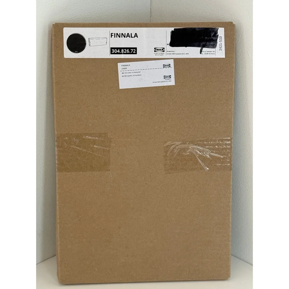 IKEA FINNALA Cover For Headrest Tallmyra Black/gray 304.826.72